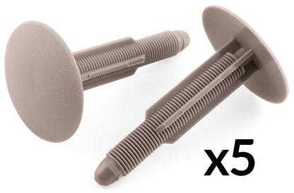 5x Clips for Ford Transit 2006-2013 49mm Grey Top Roof Headlining 1417997
