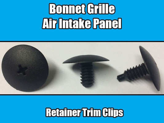 5x Clips for VW Golf Mk3 Vento Audi Bonnet Grill Retainer Panel Air Intake