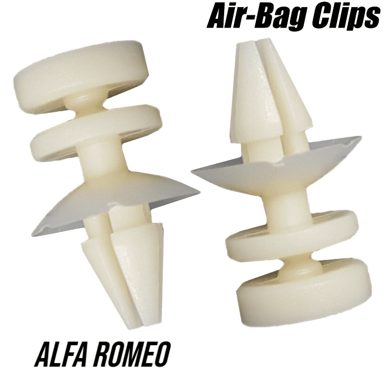 5x Dashboard Passenger Airbag Retaining Clips for Alfa Romeo 147 156 Gt 71713084