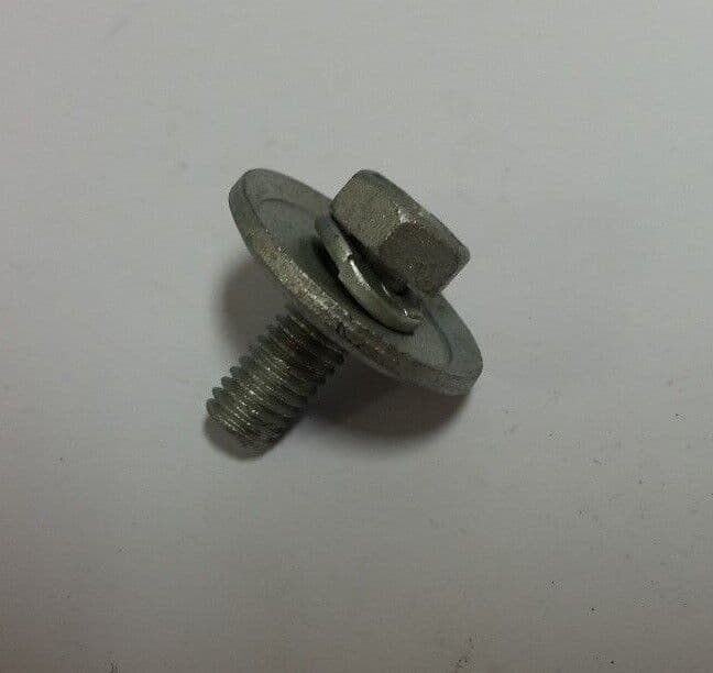 5x M6X16mm Hex Bolts, Washer & Spring Washer for Toyota Metal Oil Pan
