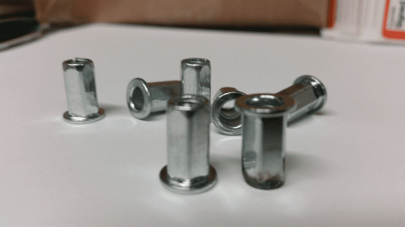 5x Motor Repair Clips for Alfa Romeo Underrun Protection Rivet Metal M5 Thread