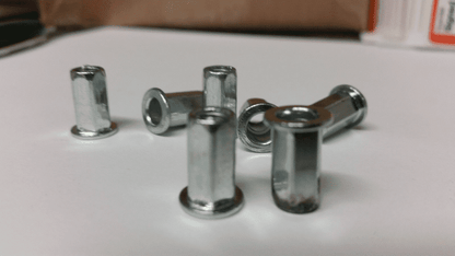 5x Motor Repair Clips for Alfa Romeo Underrun Protection Rivet Metal M5 Thread