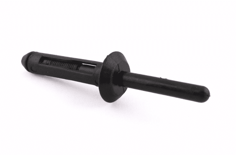 5x Panel Clip Black Plastic Blind Pop Rivet Fastener 6mm for Ford GM Chrysler