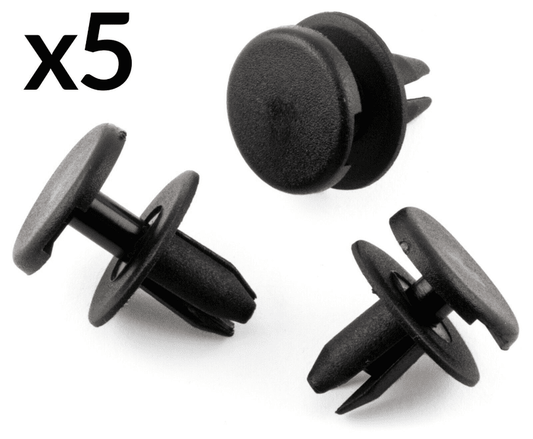 5x Plastic Rivet Clips for Vauxhall Astra H C Signum Vectra Mk3 Mk4 Vxr Bumper