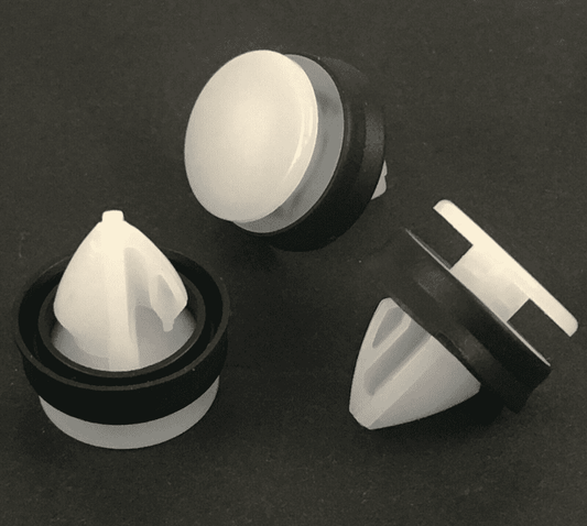 5x Plastic Trim Clips for Ford Transit 2014+ Front Door Moulding Fasteners