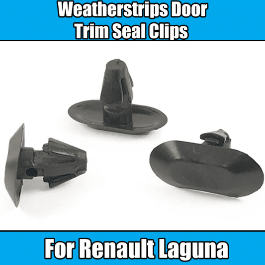 5x Plastic Trim Clips for Renault Laguna Weatherstrips Door Rubber Seal Gasket
