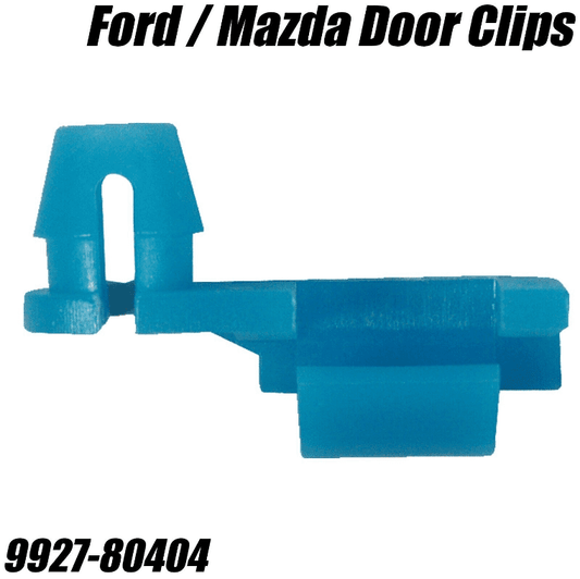 5x Rod Retainer Clips for Ford Ranger Mazda Subaru Right Door Handle Lock Blue