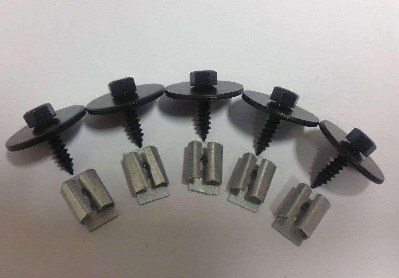 5x Screws for Mercedes Gearbox Engine Under Tray Splash Guard Cover Set Kit 8mm