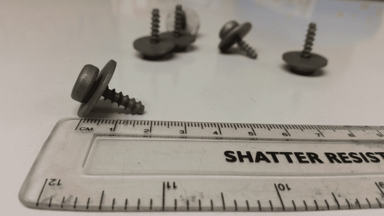 5x Torx Screw With Washer for Ford Opel Vauxhall Metal Finish W503524S424