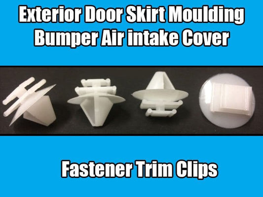 5x Trim Clips for Renault Peugeot Door Moulding Bumper Air Intake Plastic Strip