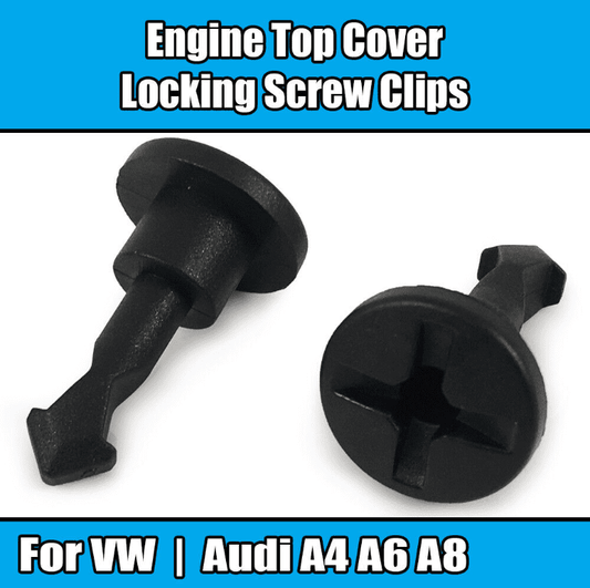 5x Turn Locking Screws N90642001 N90565301 for Audi A4 A6 A8 Engine Top Cover