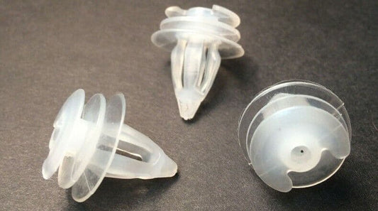 5x White Plastic Clips for BMW E34 E36 E39 E39 E46 Interior Door Card Panel Trim