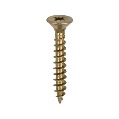 200x Timco 12G 6mm Solo Woodscrews Zinc Yellow Pozi Countersunk 40mm - 200mm