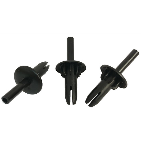 4x Plastic Push Rivet Clips for Audi A3 Front Bumper Top Grille Air Intake