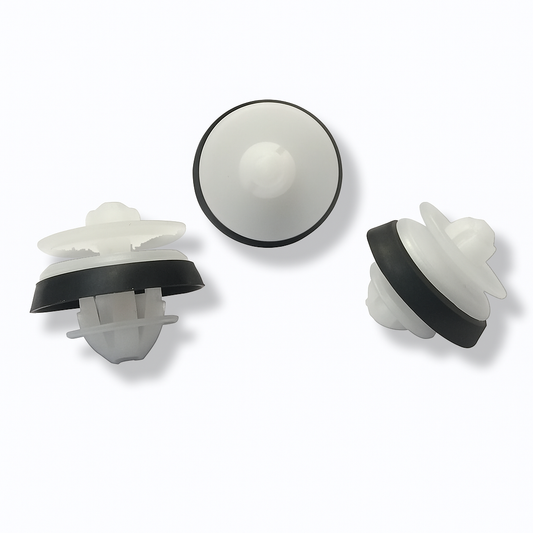 White Plastic Clips for Audi A2 A4 Convertible Door Card Panel