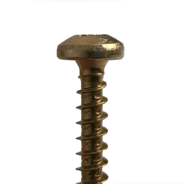 6G 8G 10G Pan Round Head Timco Classic Multipurpose Screws Pozi Wood Yellow