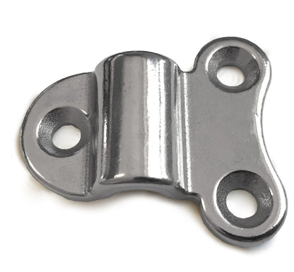 6mm [44mmx51mm] Folding Pad Eye Plate Lashing D Ring-A4 Stainless Steel 316