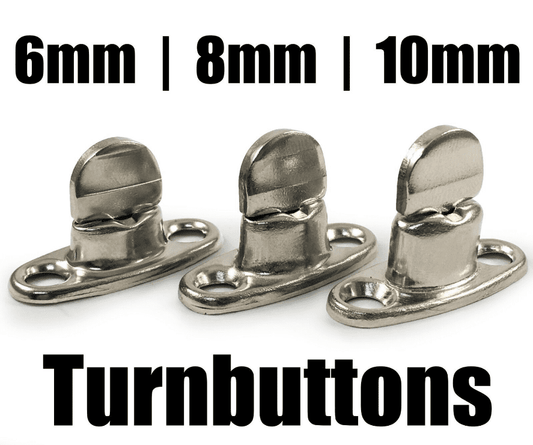 6mm 8mm 10mm Standard Turnbutton Common Sense Boat Canopy Cover Fastener Canvas