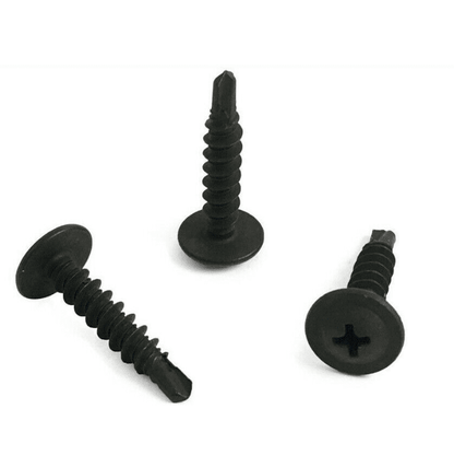 6x 5mmx25mm Black Self-Tapping Cross Head Screws for BMW 07146959925