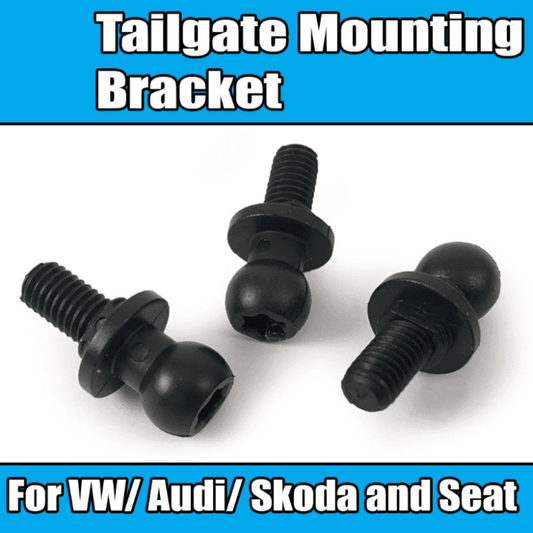 6x Black Plastic Mounting Bracket Clips for VW Audi Skoda SEAT 2K094527