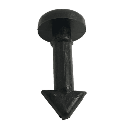 6X Engine Cover Clips For Peugeot Citroen Expert Black Plastic