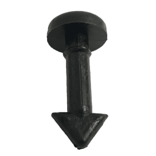 6X Engine Cover Clips For Peugeot Citroen Expert Black Plastic