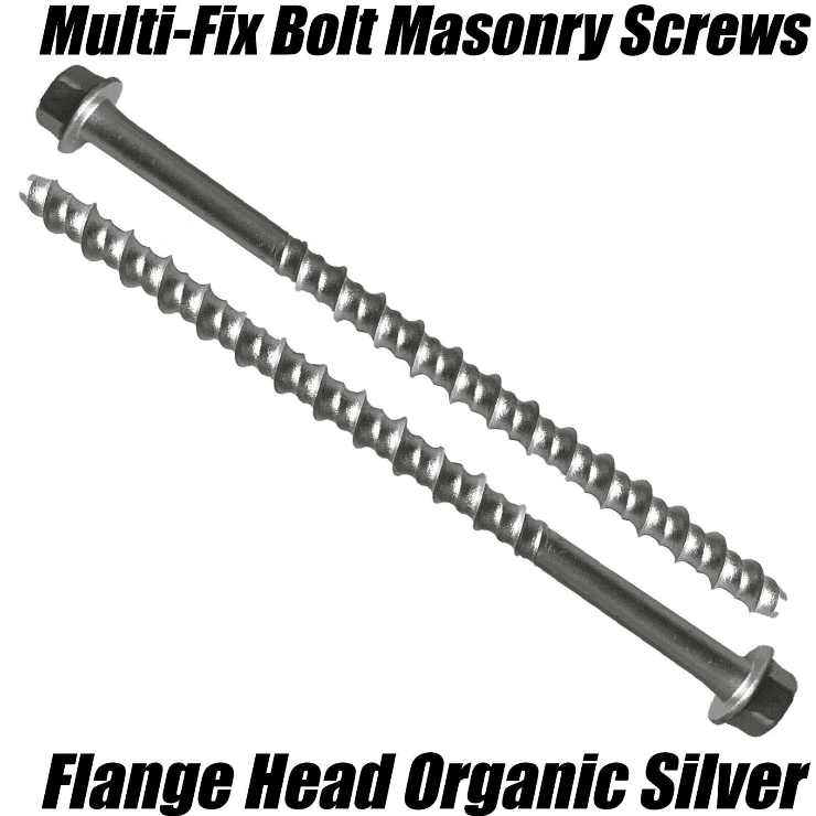6X100mm Timco Masonry Multi-Fix Flange Bolt Screw Anchor Fixing