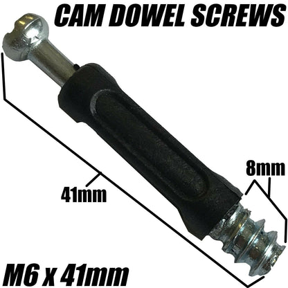 15mm Hole Cam Dowel Locking Nut / M5/M6 Cam Screw For Flatpack