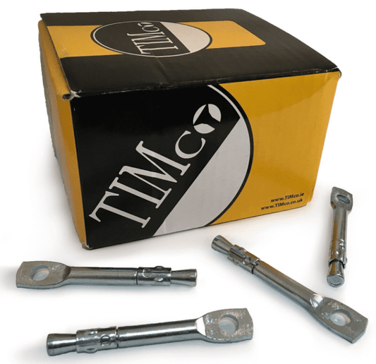 6x60mm Timco Wire Hangers Ceiling Suspended Fixing Cable Concrete Box Of 100