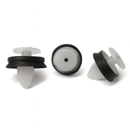Door Card & Trim Moulding Clip with Rubber Seal for FIAT Citroen, Peugeot, Renault, Dacia, Vauxhall, VW