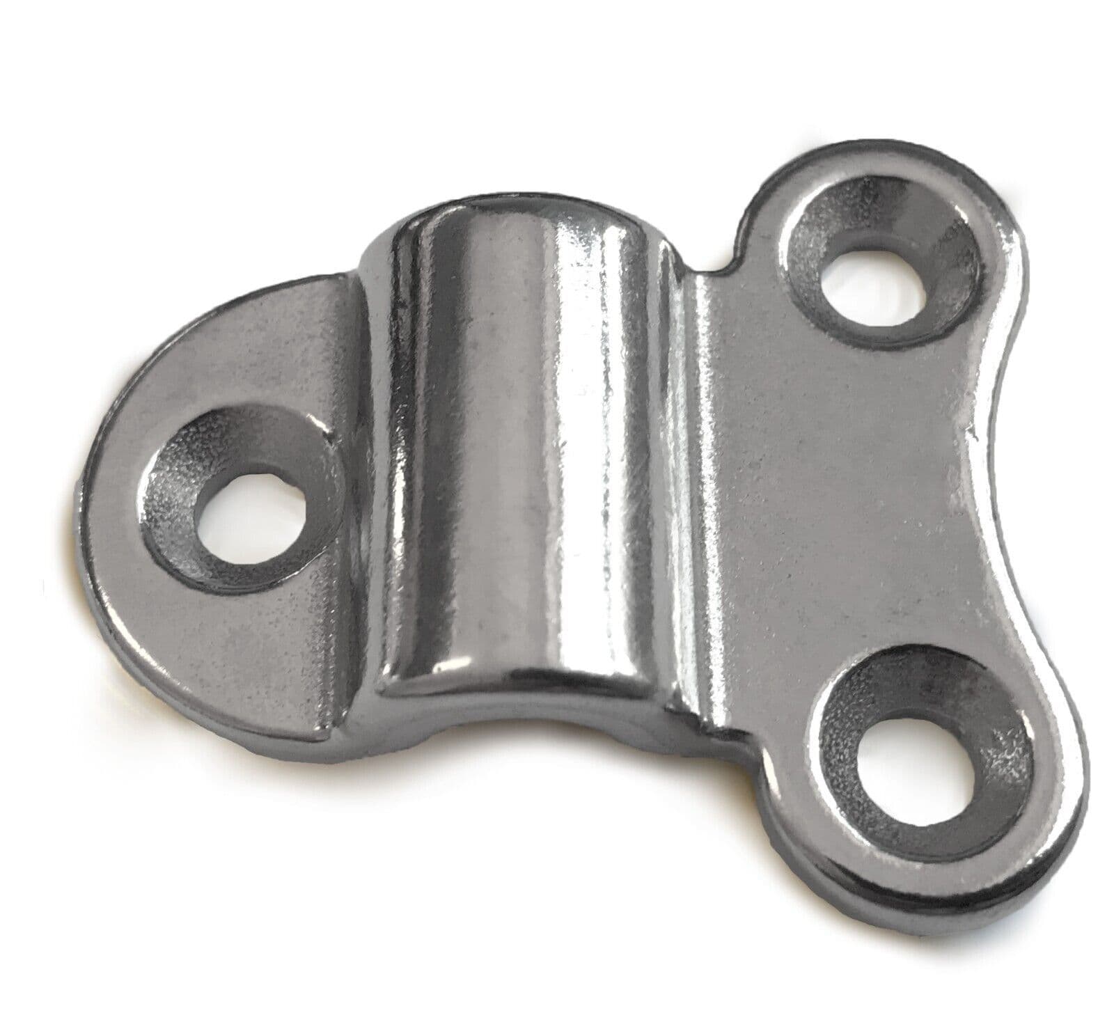 8mm [55mmx63mm] Folding Pad Eye Plate Lashing D Ring-A4 Stainless Steel 316