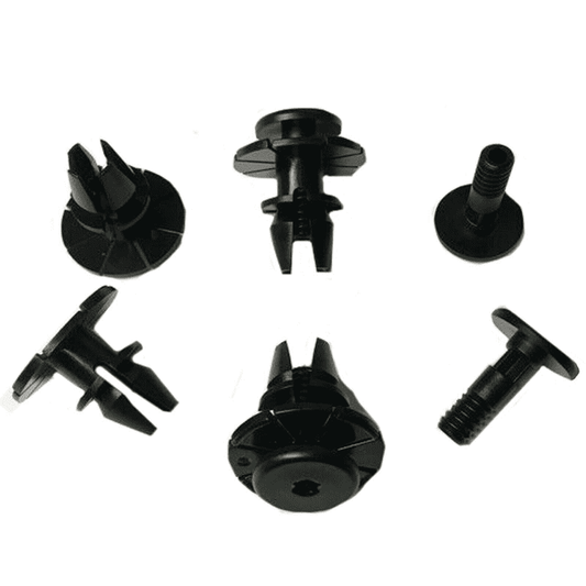 8x Black Clips for BMW X6 X1 Mini Side Skirt Sill Moulding Trim Panel Spacer