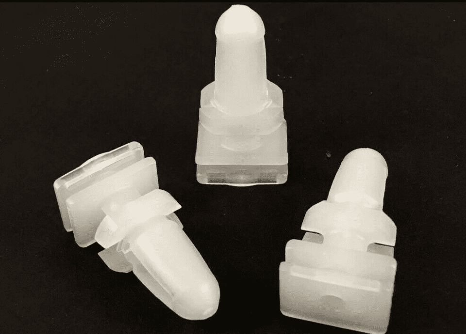 8x Clear White Plastic Trim Clips for BMW Door Sill Clamp Fixings 51478234047