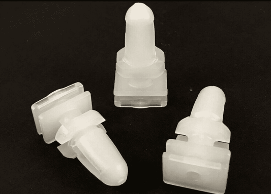 8x Clear White Plastic Trim Clips for BMW Door Sill Clamp Fixings 51478234047