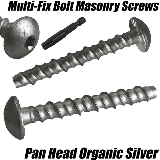 8X100mm Timco Masonry Multi-Fix Pan Head Bolt Screw Anchor
