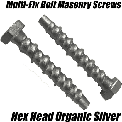 8X60mm Timco Masonry Multi-Fix Bolt Screw Anchor Fixing