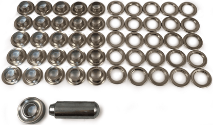 9.5mm Eyelet & Ring Washer Sail Canopy Repair Kit Set Tools Nickel Plated Brass
