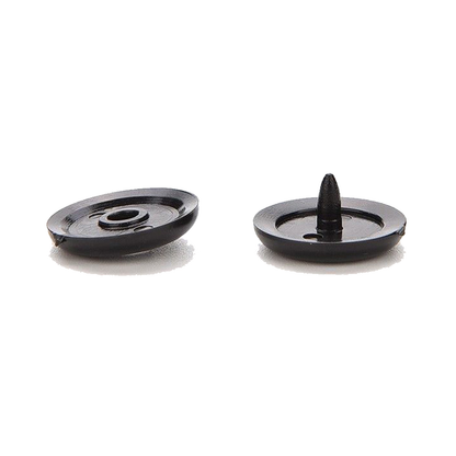 Universal Seat Belt Buckle Stopper Clips, Black Plastic, for all cars and vans