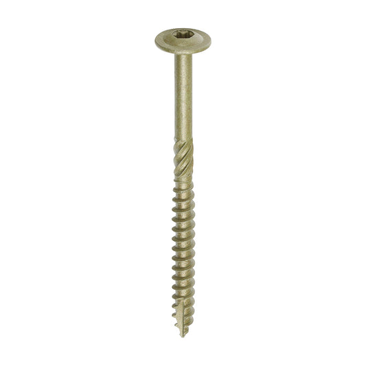 6.7X95mm Wafer Head Landscape Wood Timber Screws Sleeper Decking Index