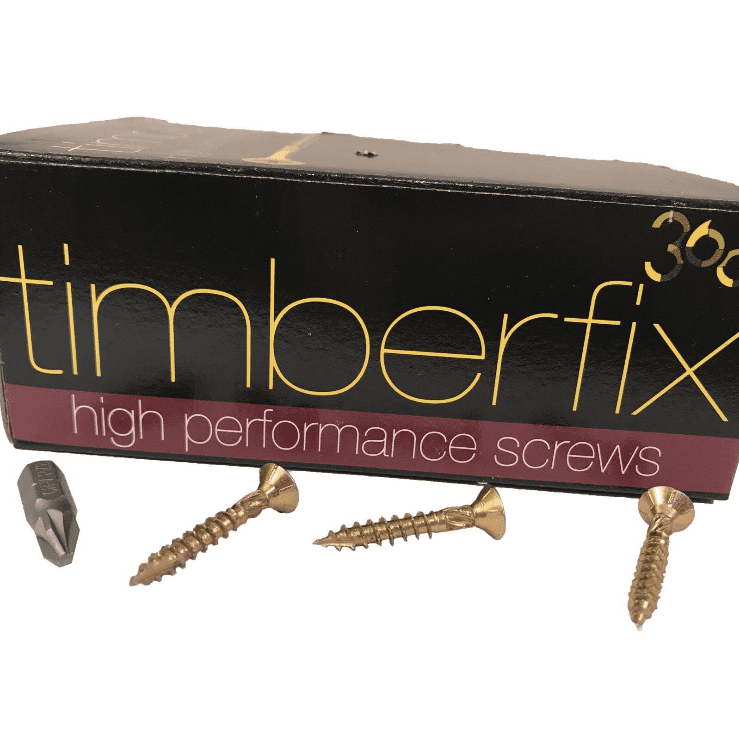 9G 4.5mmx30mm Premium Cutter Thread Wood Timber Screws Pozi Csk Timberfix 360