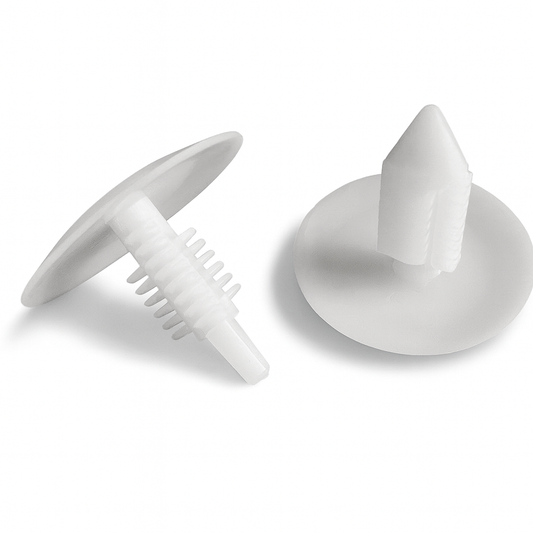 Clips for GM Chrysler Interior Card Panel Fascia Trim Clips White Plastic 6003423