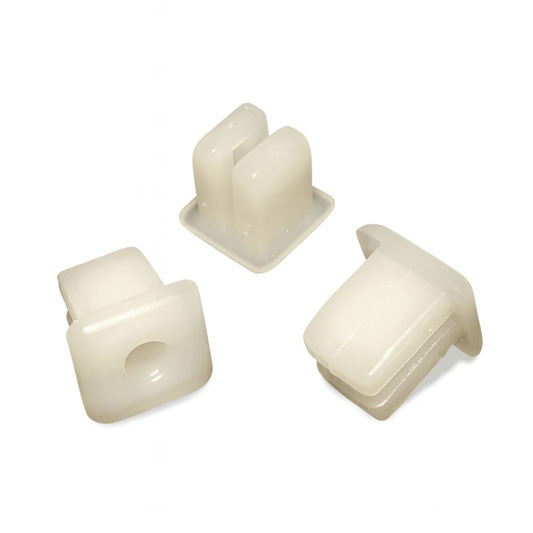 Trim Clips for Renault Chrysler Screw Fastener Grommet Nuts White Plastic