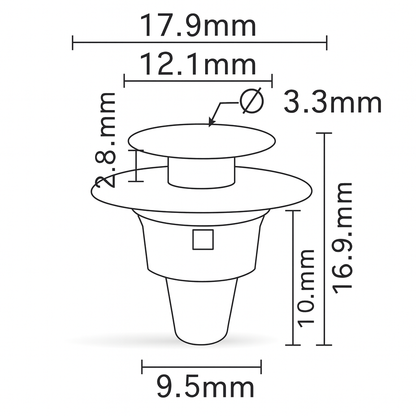 Clips For SEAT VW TRANSPORTER T4 Golf Mk2 Step Cover with Grommet 701853585
