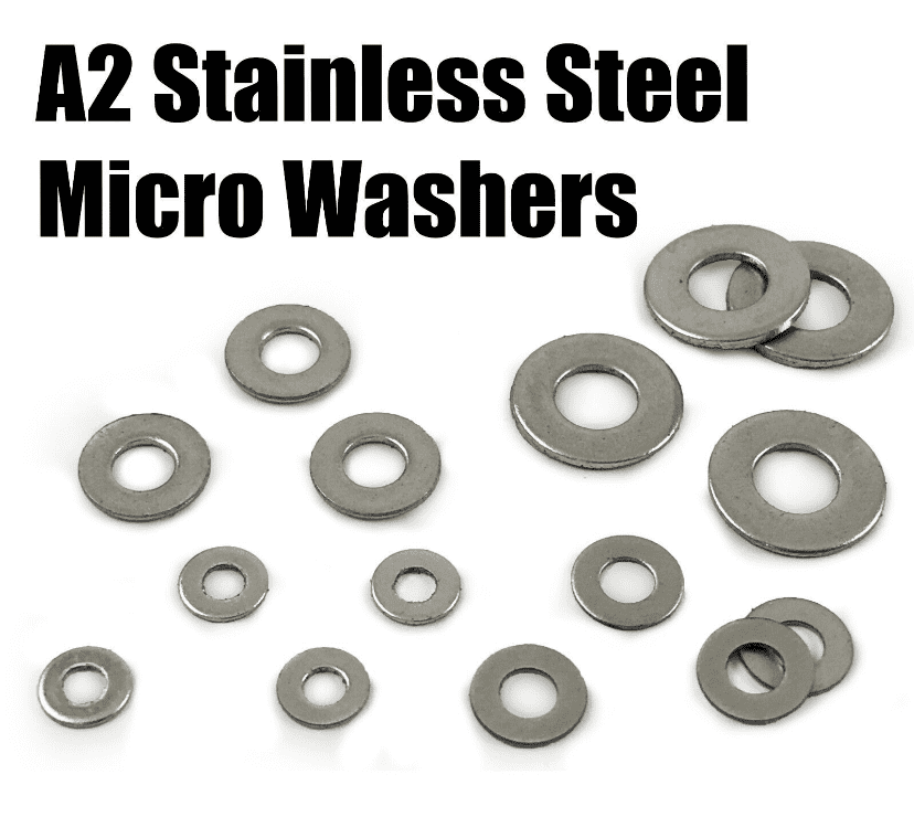 A2 Stainless Steel form A Round Flat Washers Micro Model Rc Cars Air Aero Planes