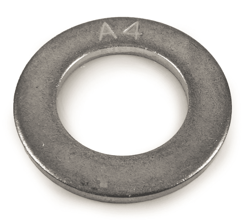 A4 Marine Grade Stainless Steel form A Washers for Bolts M4 M5 M6 M8 M10 Din125A