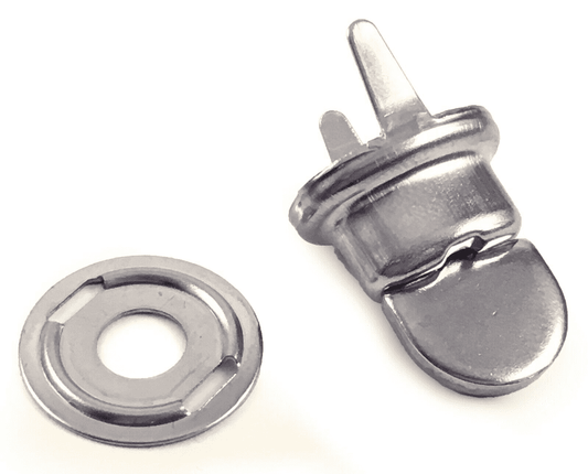 A4 Marine Stainless Steel Turnbutton Pronged & Clinch Plate Boat Canopy Fastener