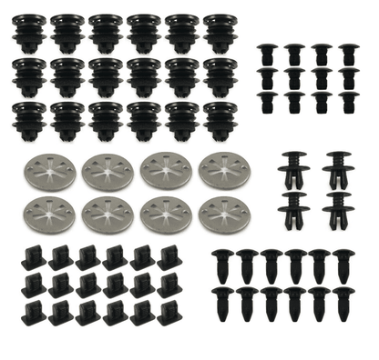 Assortment of Common Trim Clips & Fasteners for VW Golf Mk4 72 Piece Set