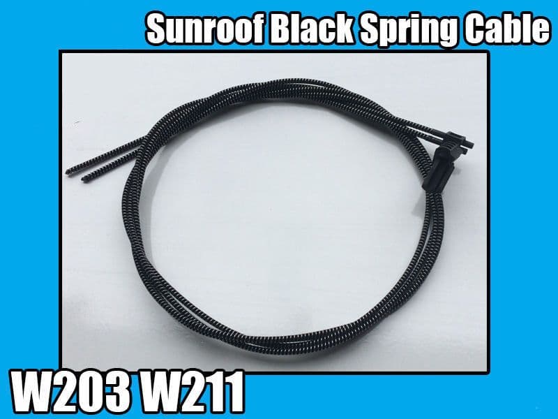 Black Spring Cable for Mercedes W203 W211 C E Class Sunroof  '00-'07