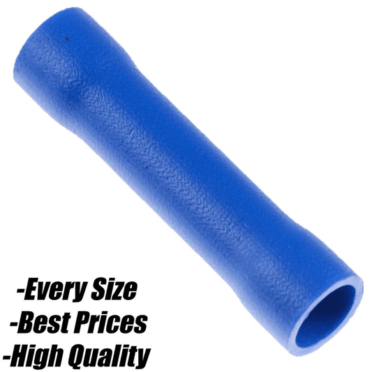 Blue Butt Connector Connection Sleeve Terminal Electrical Wire Crimp Radio Tv
