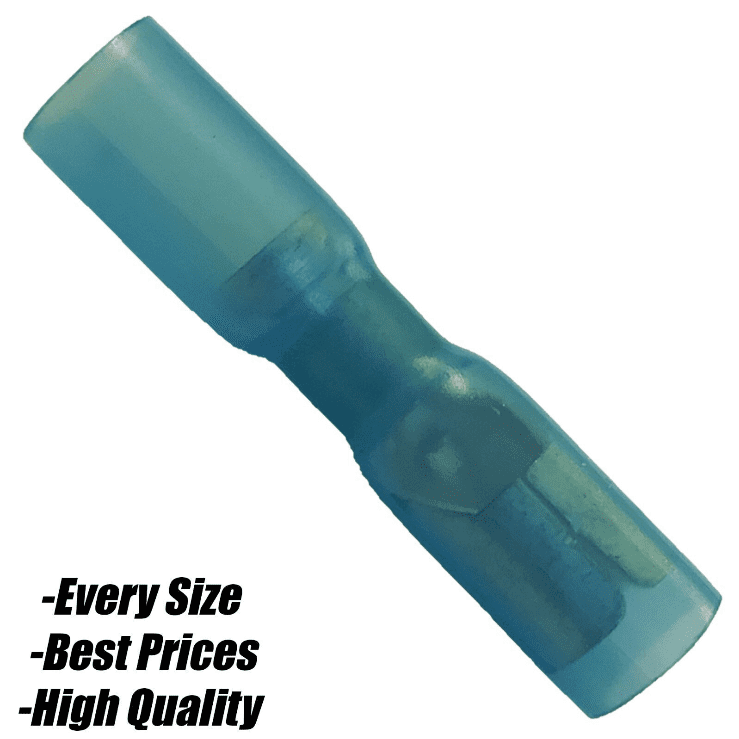 Blue Heat Shrink Female Bullet Terminal Connector Electrical
